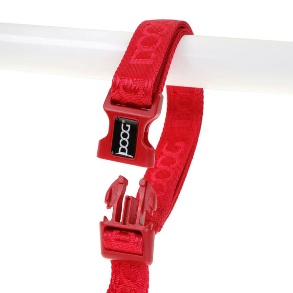 Doog Neosport Clip It Neoprene Dog Leash - Red - XLarge | PeekAPaw Pet Supplies