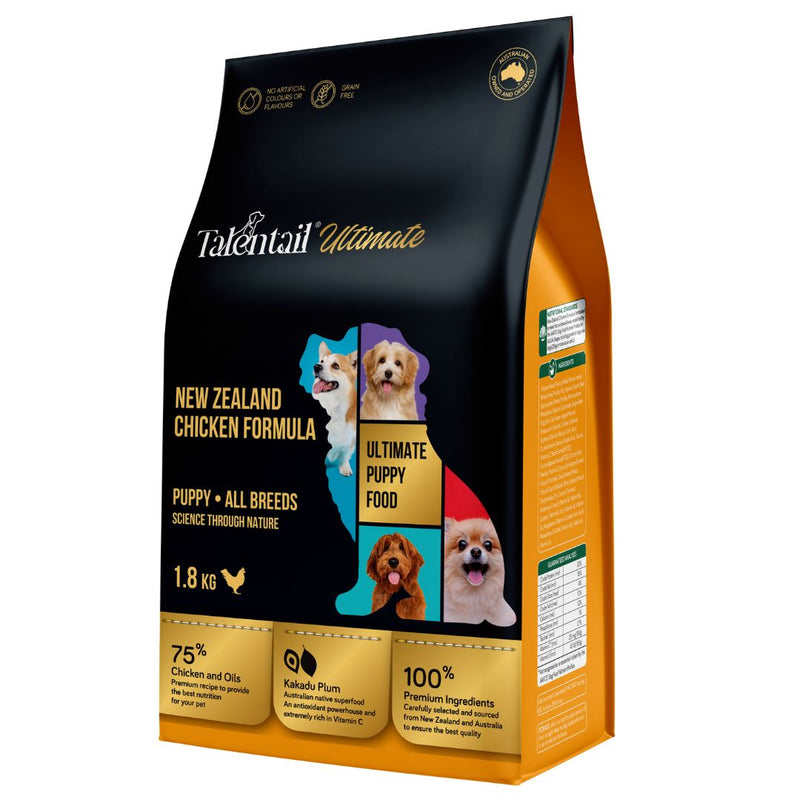 Talentail Ultimate Premium Puppy Food New Zealand Chicken