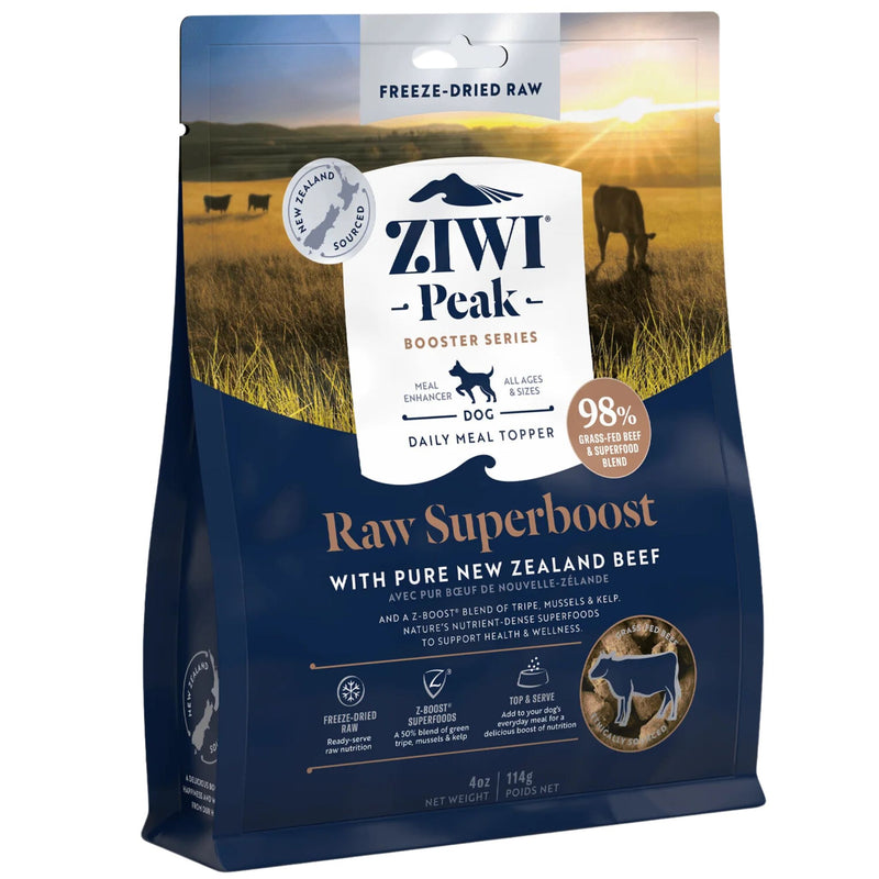 Ziwi Peak Freeze Dried Dog Superboost Beef PeekAPaw