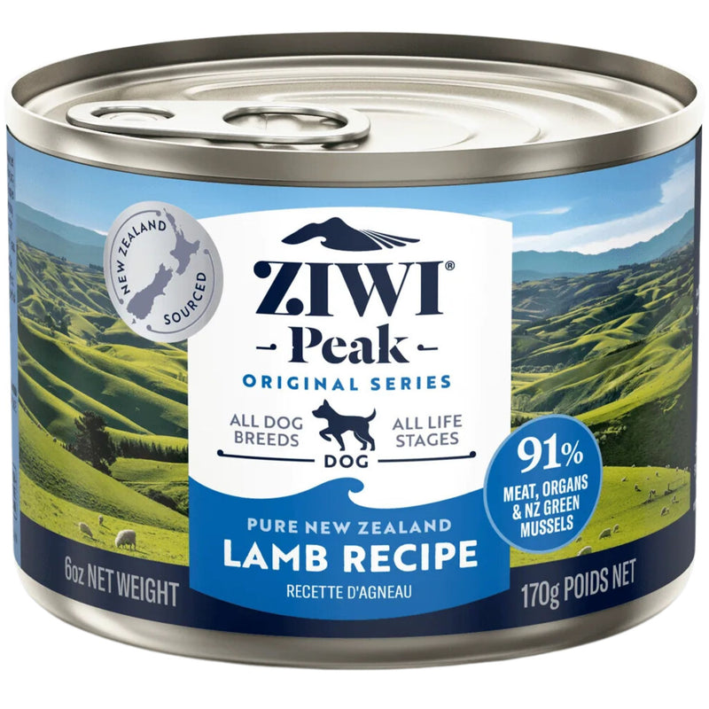 ZIWI Peak Dog Food Cans Lamb 170g  | PeekAPaw Pet Supplies