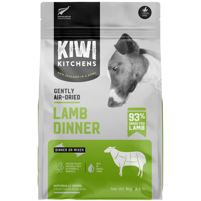 Kiwi Kitchens Air Dried Dog Food Lamb Dinner