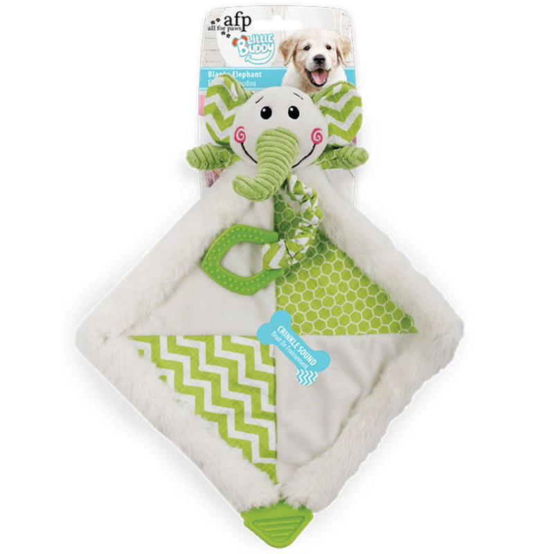 All for Paws AFP Little Buddy Blanky Elepant Dog Toy