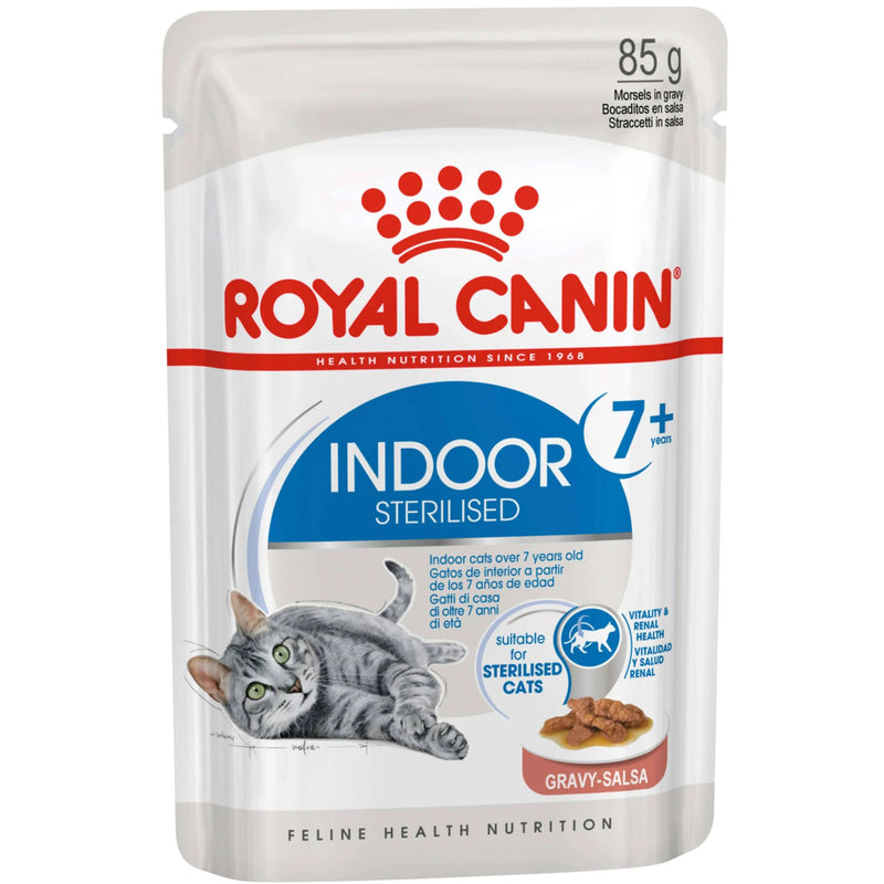 Royal Canin Wet Cat Food Indoor 7+ Gravy