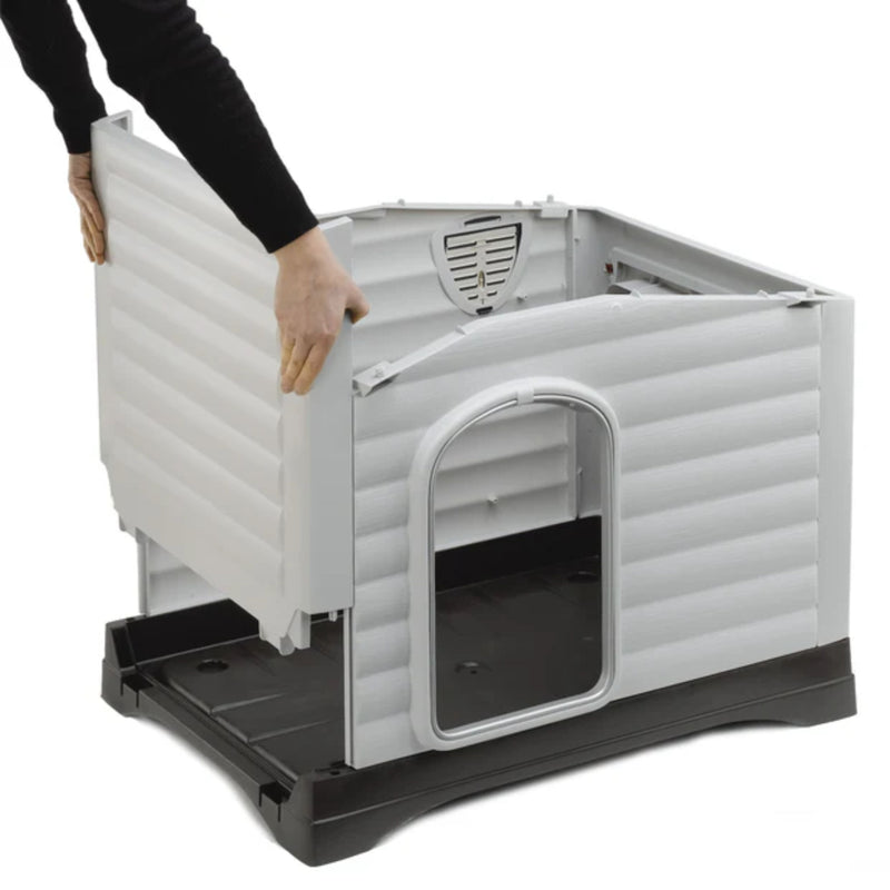 Ferplast DOGVILLA Thermoplastic Resin Dog Kennel & Accessories