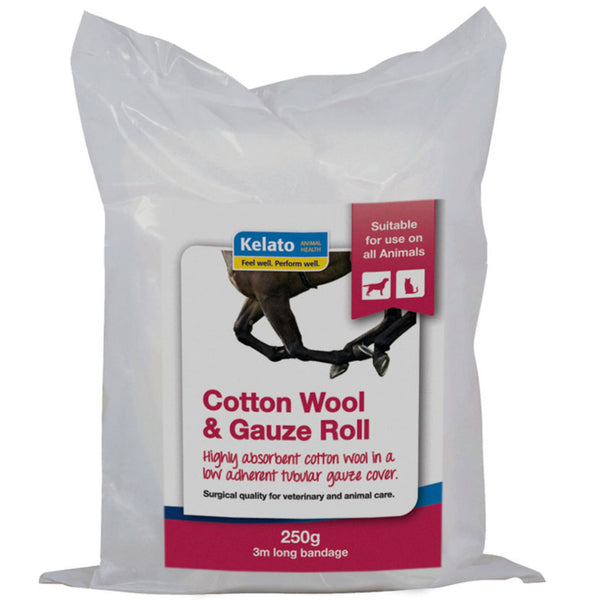 Kelato Cotton Wool & Gauze Roll