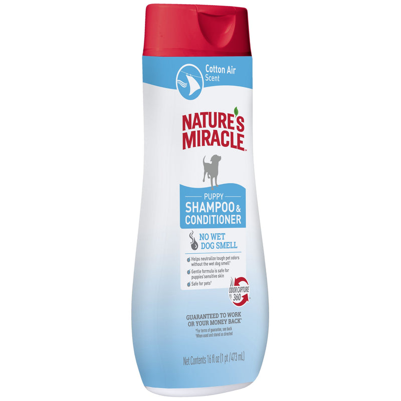 Nature's Miracle Puppy Shampoo & Conditioner 473ml | PeekAPaw Pet Supplies