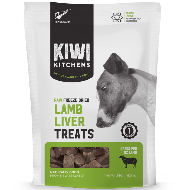 Kiwi Kitchens Freeze-Dried Dog Treat Lamb Liver