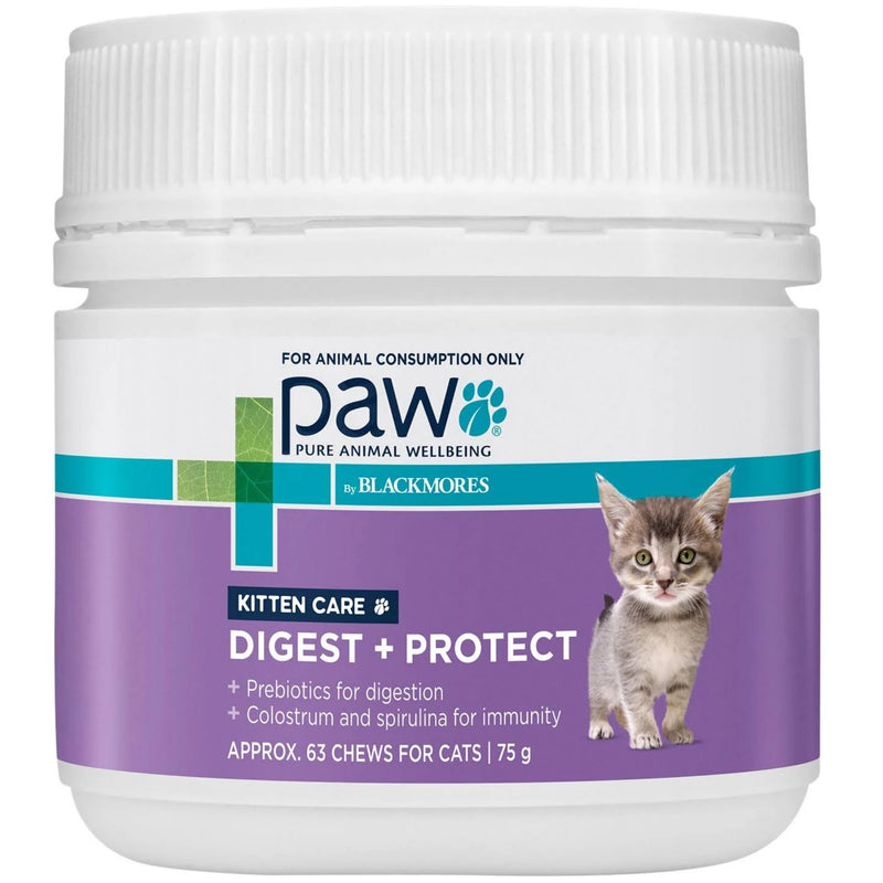 PAW by Blackmores Kitten Care Digest + Protect