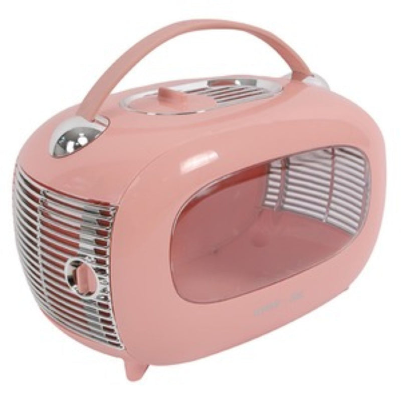 M-Pets SIXTIES Classic Pet Carrier Pink | PeekAPaw Pet Supplies