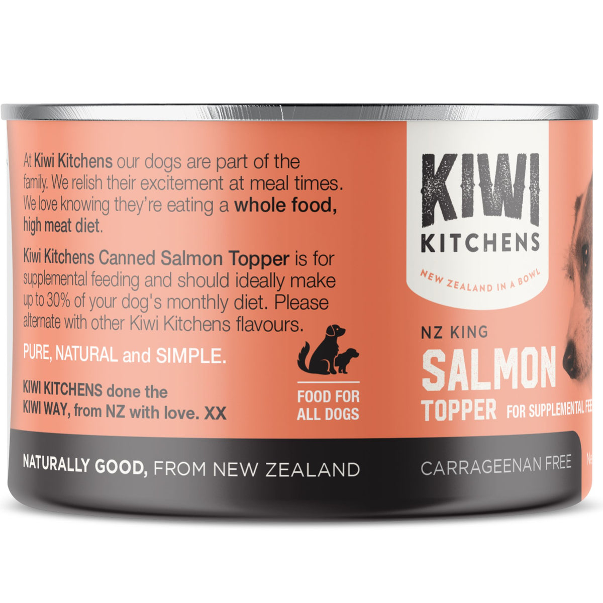 Kiwi Kitchens Canned Dog Food Salmon Dinner