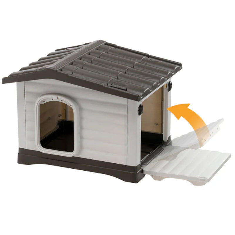 Ferplast DOGVILLA Thermoplastic Resin Dog Kennel & Accessories