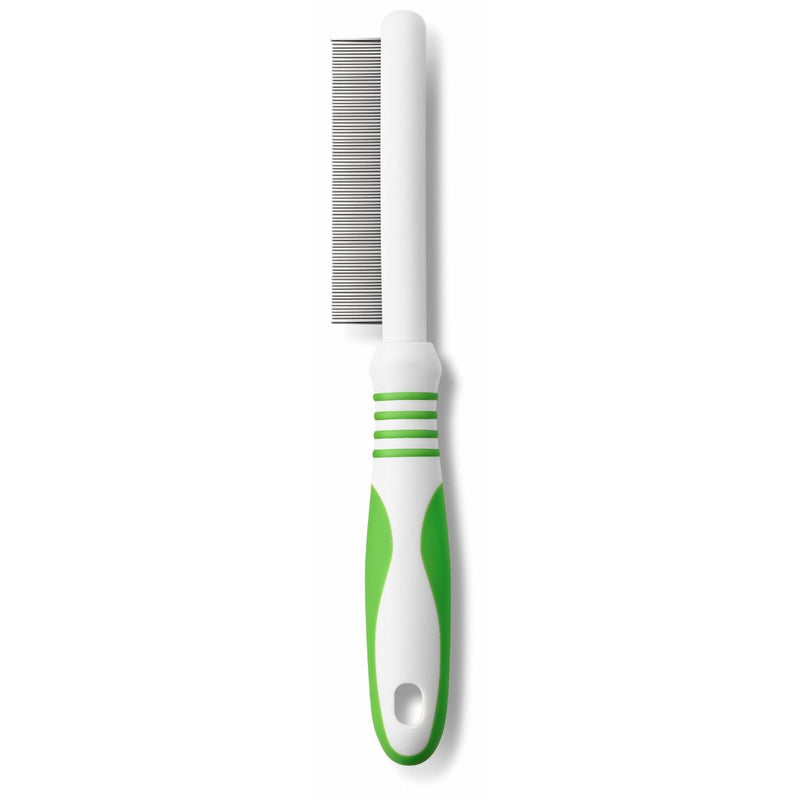 Andis Pet Grooming Flea Comb White Lime Green | PeekAPaw Pet Supplies