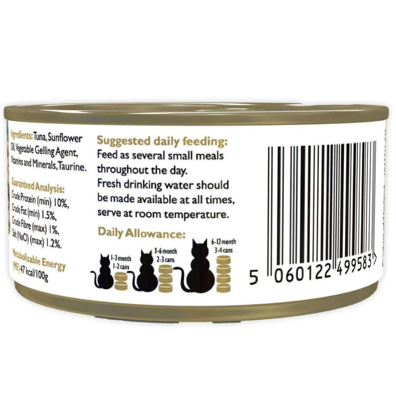 Applaws Natural Kitten Wet Cat Food Tin Tuna in Jelly - 70g x 24 | PeekAPaw Pet Supplies