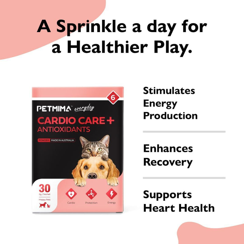 PETMIMA Cardio Care+ Antioxidants | PeekAPaw Pet Supplies