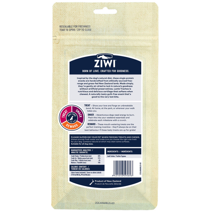 ZIWI Dog Treats Beef Weasand - 72g | PeekAPaw Pet Supplies