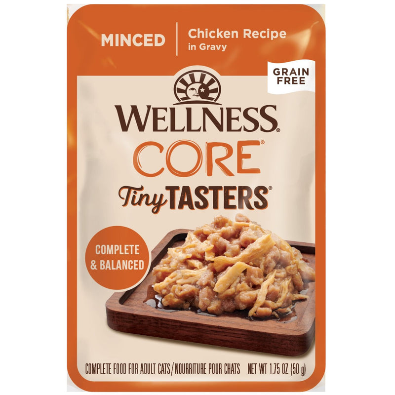 Wellness Core Wet Cat Food Tiny Tasters Minced Chicken