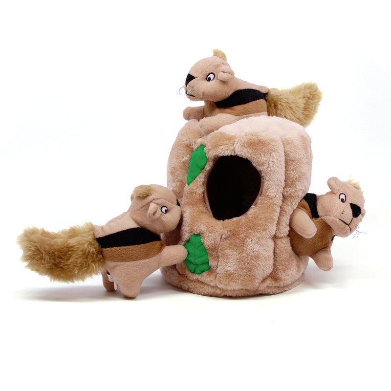 Outward Hound Hide-A-Squirrel Dog Toy - Large | PeekAPaw Pet Supplies