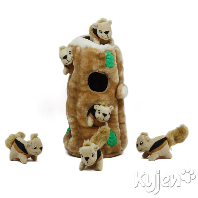 Outward Hound Hide-A-Squirrel Dog Toy - XLarge | PeekAPaw Pet Supplies