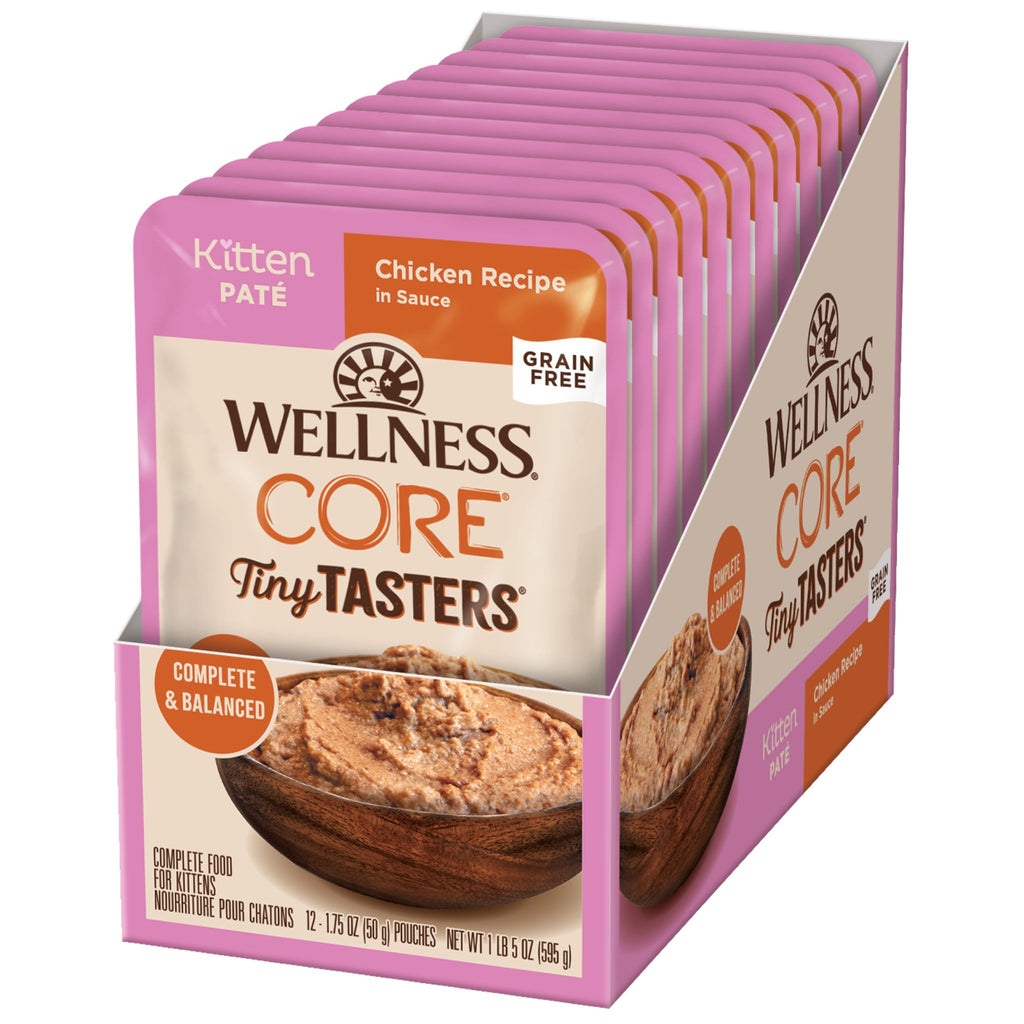 Wellness Core Tiny Tasters Kitten Food Chicken Pate