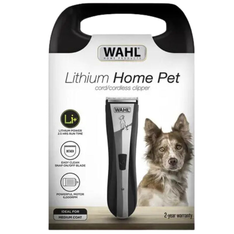 Wahl Home Pet Animal Clipper Kit Lithium Powered Cord/Cordless