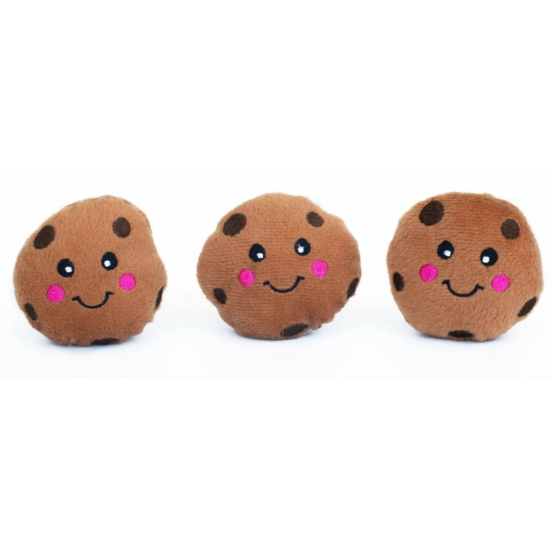 Zippy Paws Dog Toys Plush Burrow - Milk and Cookies | PeekAPaw Pet Supplies