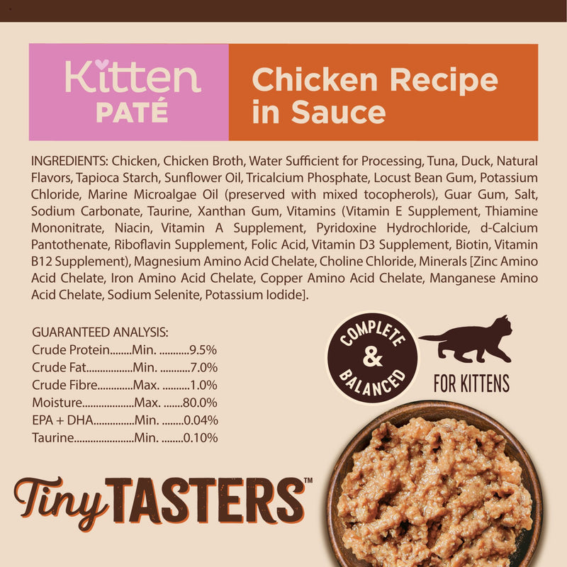 Wellness Core Wet Cat Food Tiny Tasters Kitten Chicken Pate