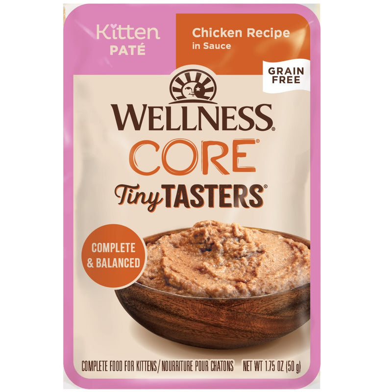 Wellness Core Wet Cat Food Tiny Tasters Kitten Chicken Pate