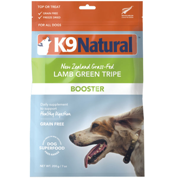 K9 Natural Lamb Green Tripe Freeze Dried Dog Booster