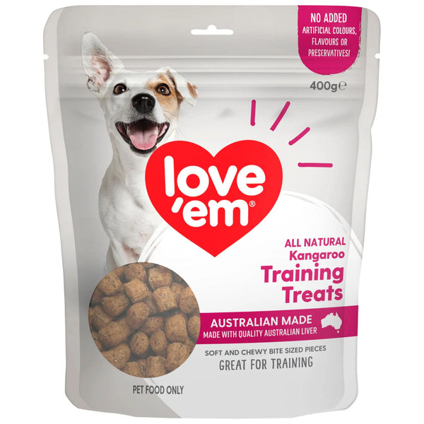 Love'em Kangaroo Dog Training Treats