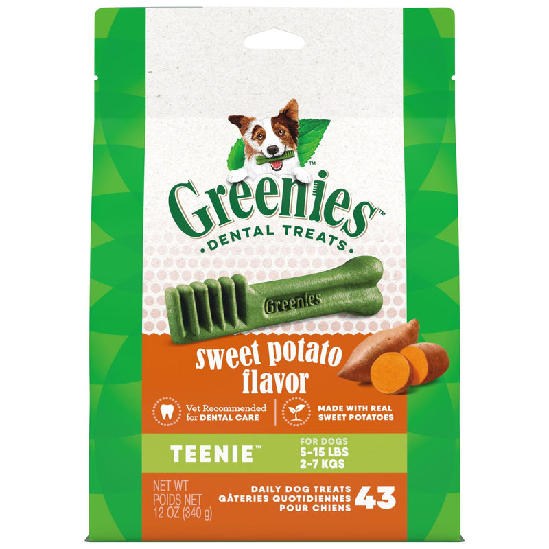 Greenies Sweet Potato Teenie(2-7kg) Dental Dog Treats