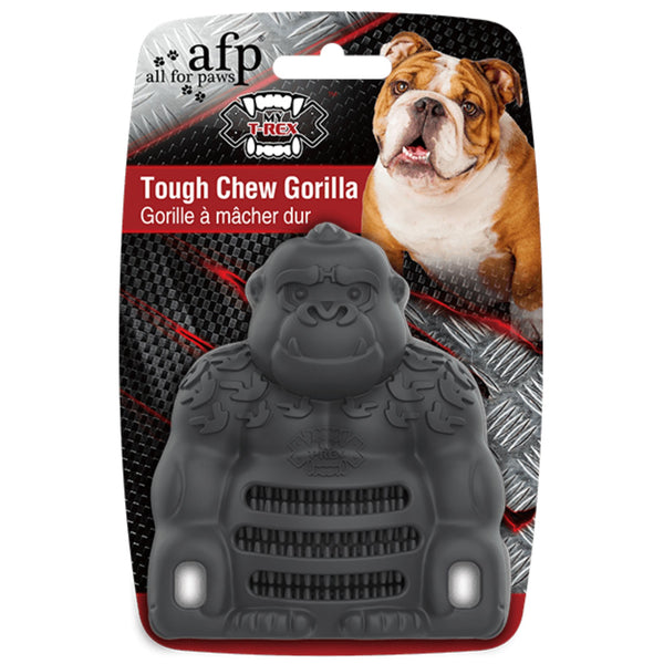 All for Paws AFP My T-Rex Tough Chew Gorilla Dog Toy