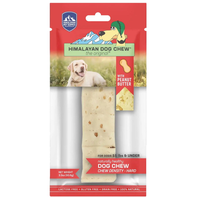 Himalayan Dog Chew - Peanut Butter - large | PeekAPaw Pet Supplies