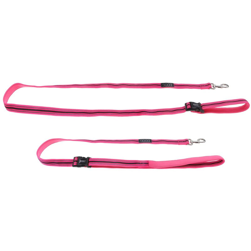 Doog Clip It Neoprene Dog Leash - (Neon High Vis) Lady| PeekAPaw Pet Supplies