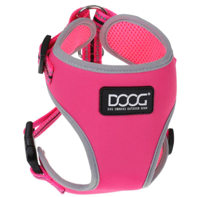 Doog Neoflex Soft Dog Harness - (Neon High Vis) Lady| PeekAPaw Pet Supplies