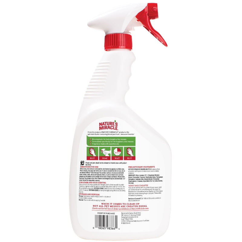 Nature's Miracle Dog Urine Destroyer Plus Trigger - 946ml | PeekAPaw Pet Supplies