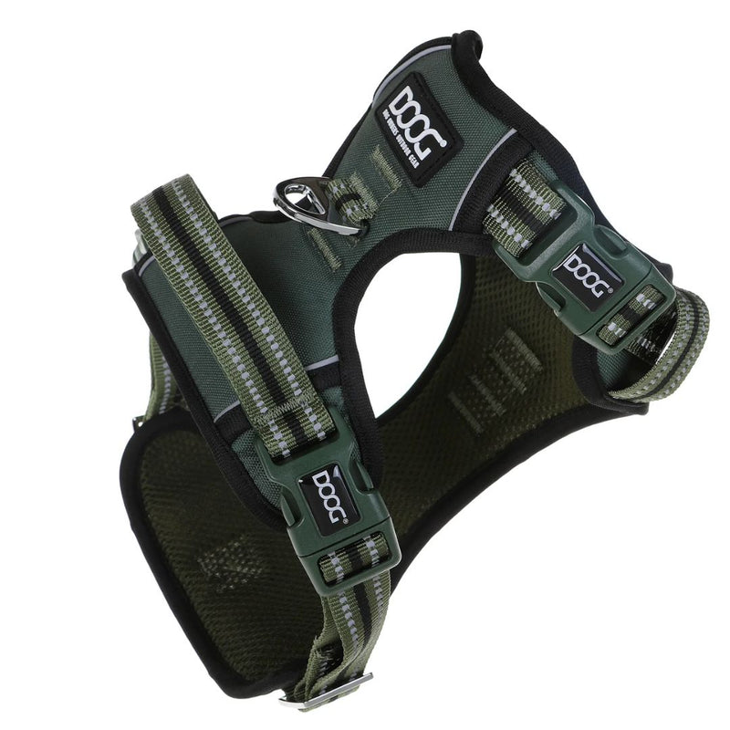 Doog Neotech Dog Harness - Green | PeekAPaw Pet Supplies