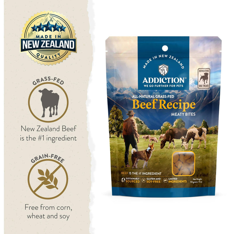 ADDICTION Beef Meaty Bites Hypoallergenic Dog Treats