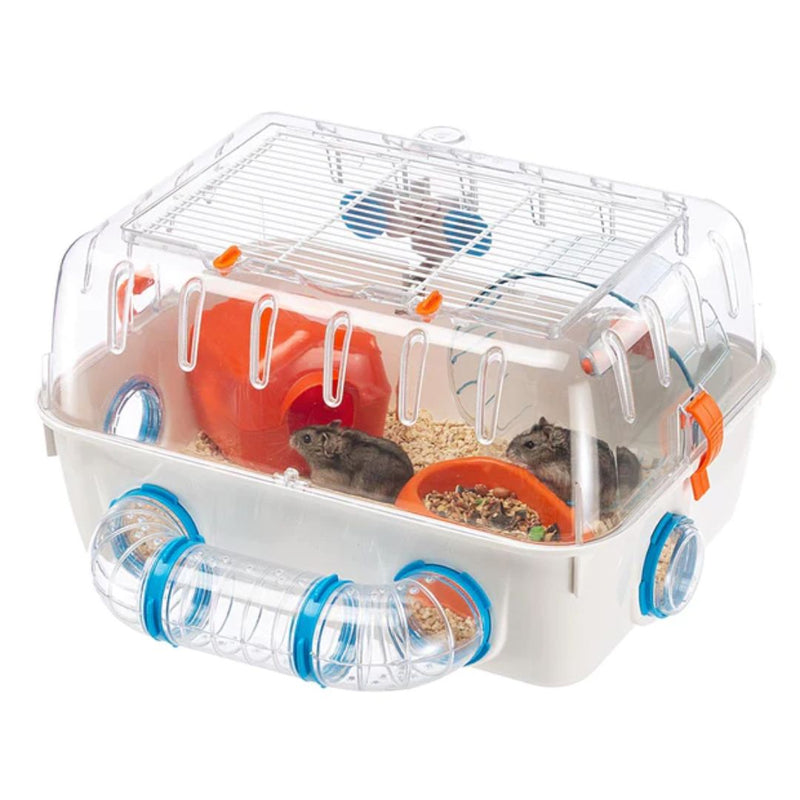 Ferplast COMBI 1 Hamster Cage with Tubes for Playing | PeekAPaw Pet Supplies