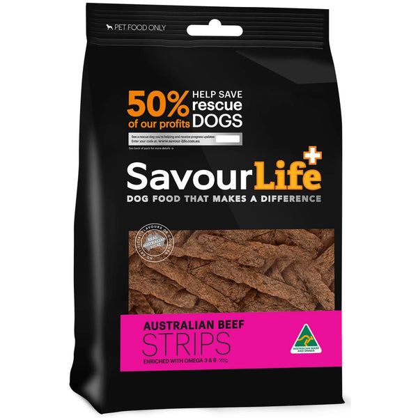 SavourLife Australian Beef Strips Dog Treats