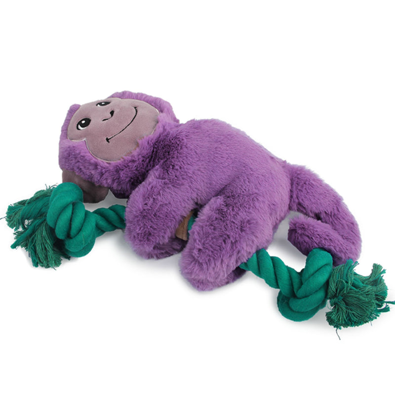 All for Paws AFP Safari Dog Toys Rope Cuddle Monkey