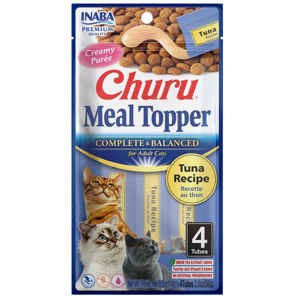 Inaba Cat Treat Churu Meal Topper Tuna