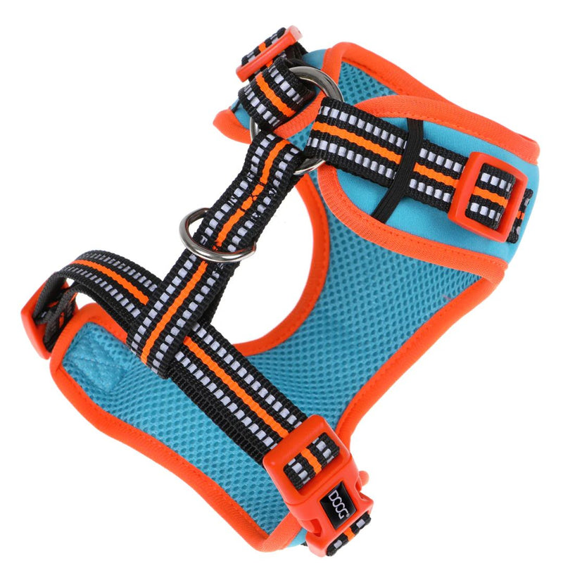 Doog Neoflex Soft Dog Harness - (Neon High Vis) Beethoven| PeekAPaw Pet Supplies