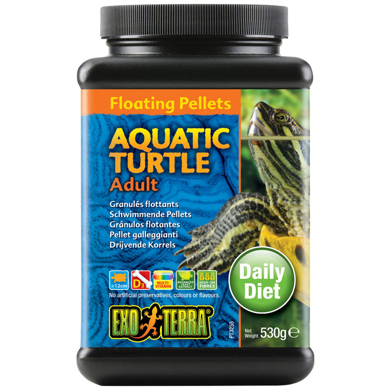 Exo Terra Turtle Food Adult Floating Pellets