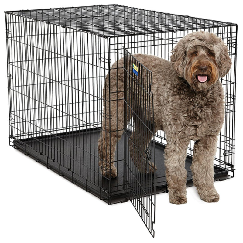 MidWest Homes for Pets Contour Dog Crate Double Door