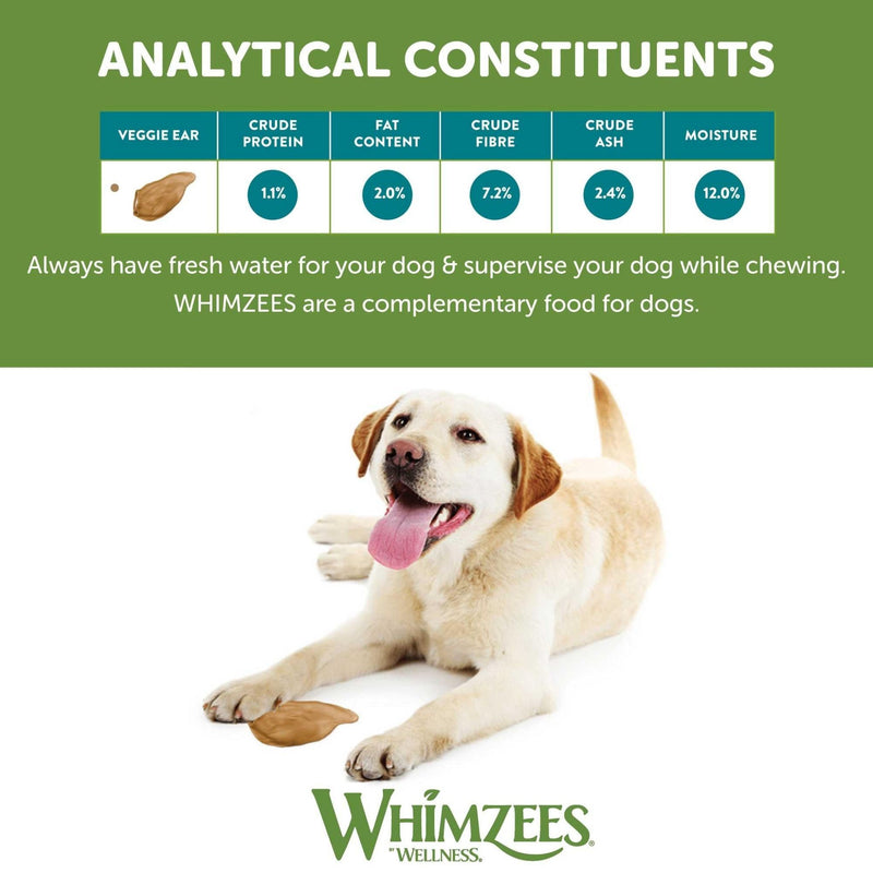 Whimzees Dental Dog Treats Veggie Ear