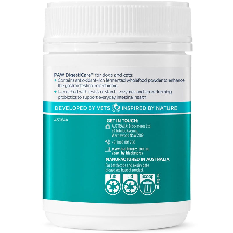 Paw By Blackmores DigesticCare for Cats and Dogs