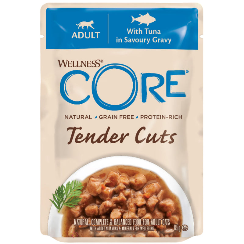 Wellness Core Wet Cat Food Tender Cuts Tuna Selection Multipack