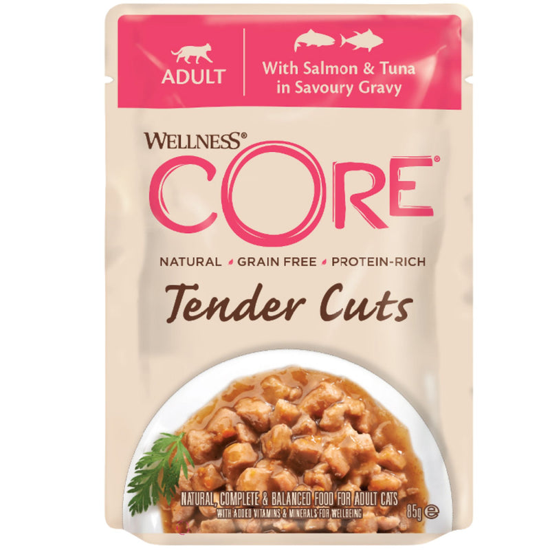 Wellness Core Wet Cat Food Tender Cuts Tuna Selection Multipack