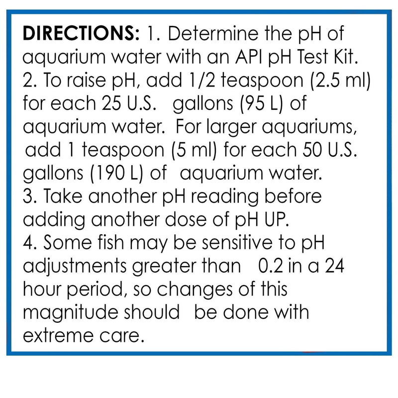 API PH Up Freshwater Aquarium Water Treatment