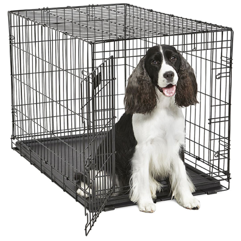 MidWest Homes for Pets Contour Dog Crate Double Door